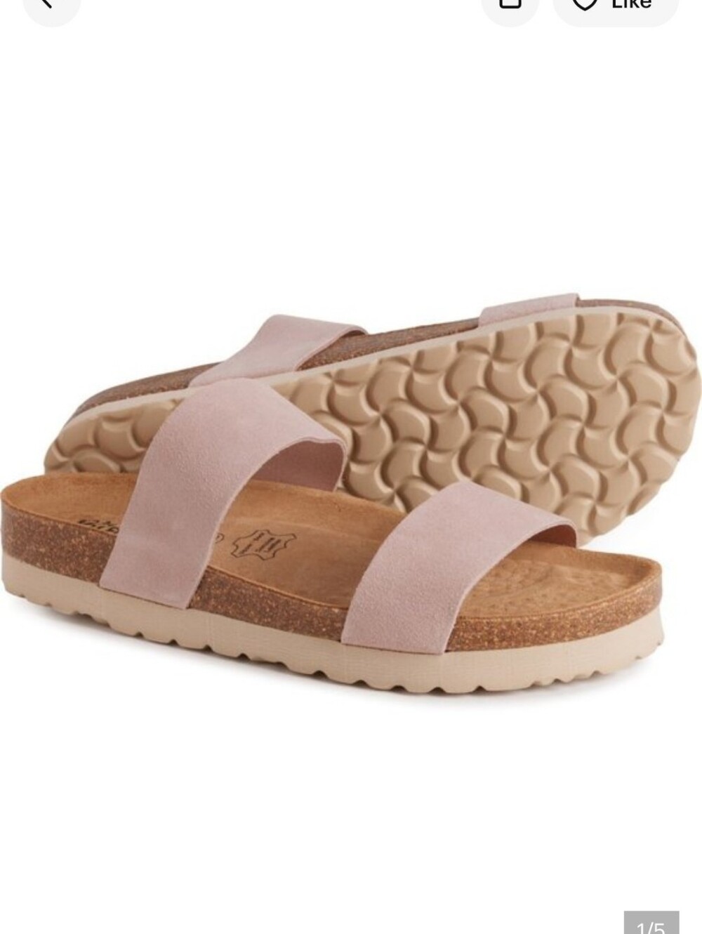 NWT Biostep Blush Sandals Size 8